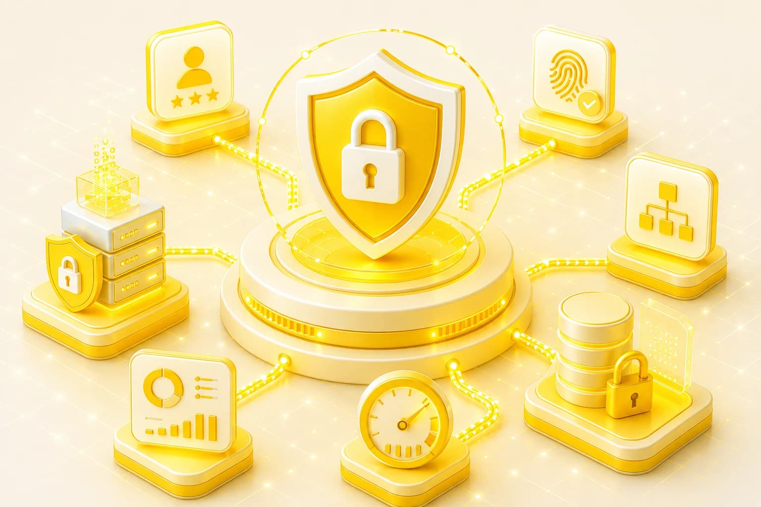 Enterprise security technology illustration