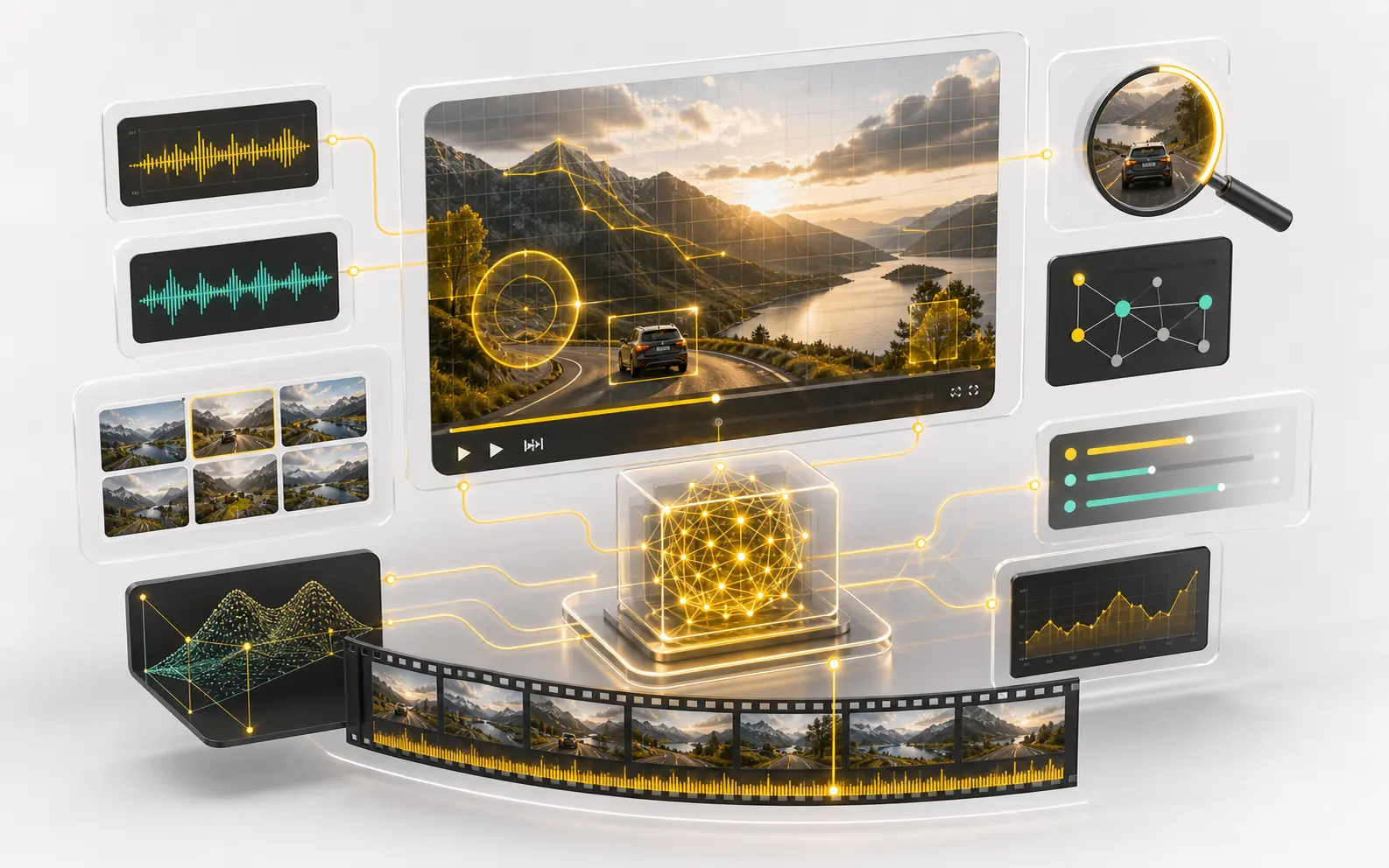 AI video intelligence platform visual