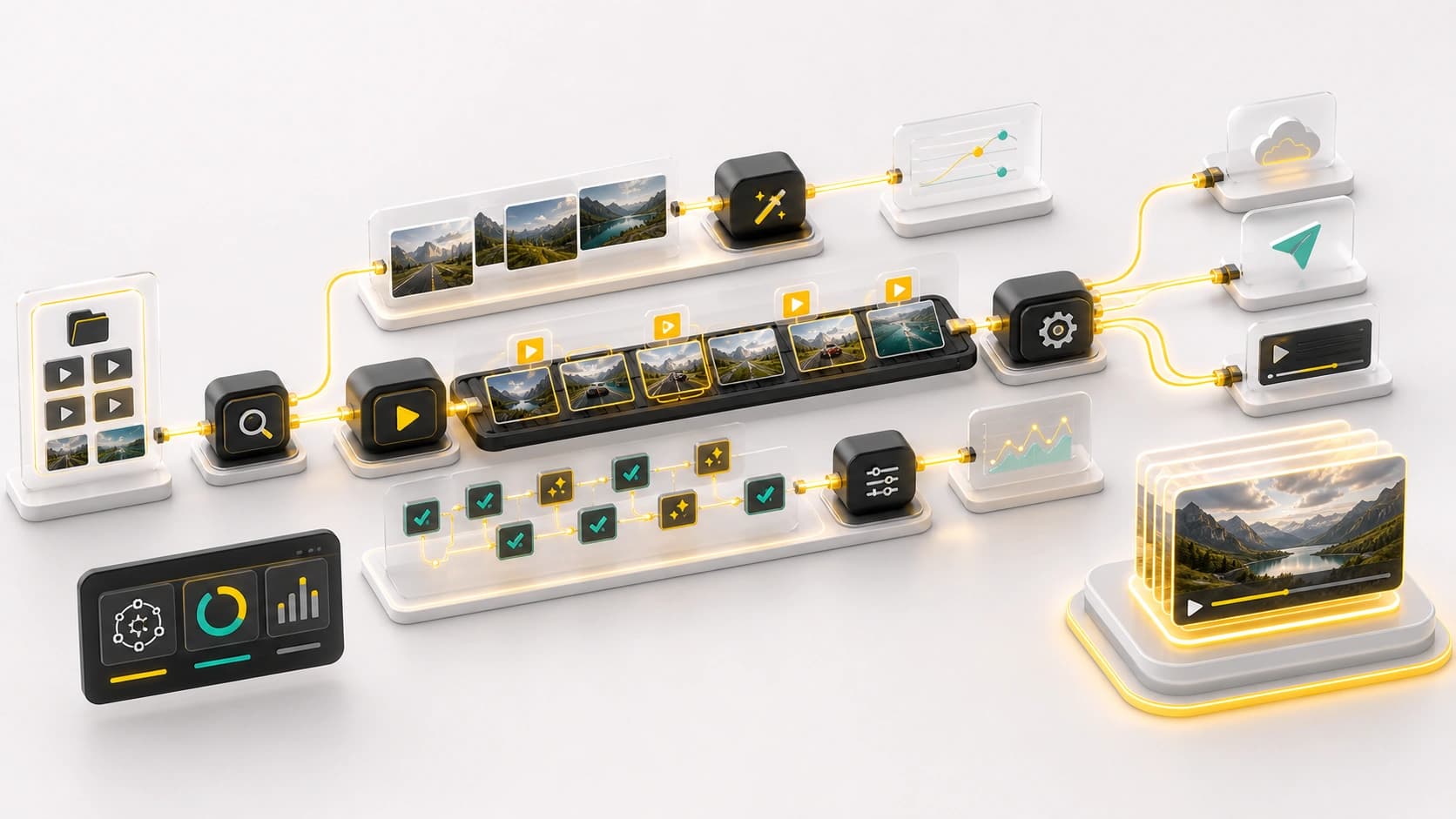 AI workflow automation platform visual