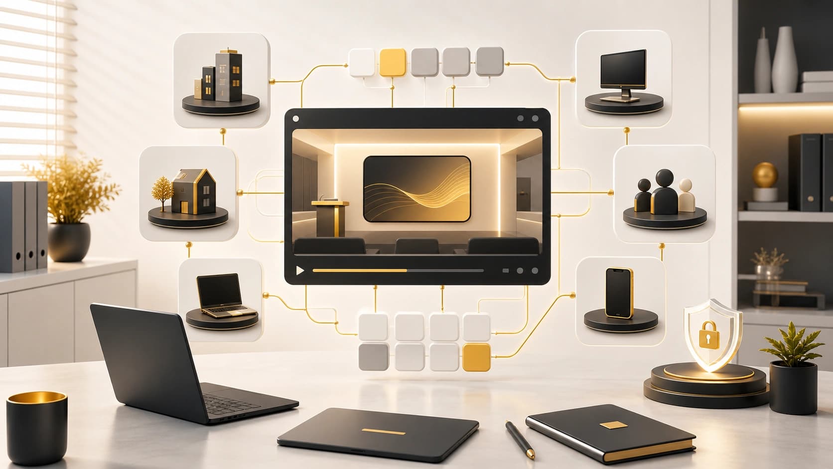 Enterprise Communications AI video solution