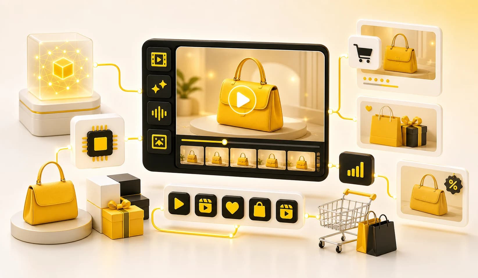 AI e-commerce product videos