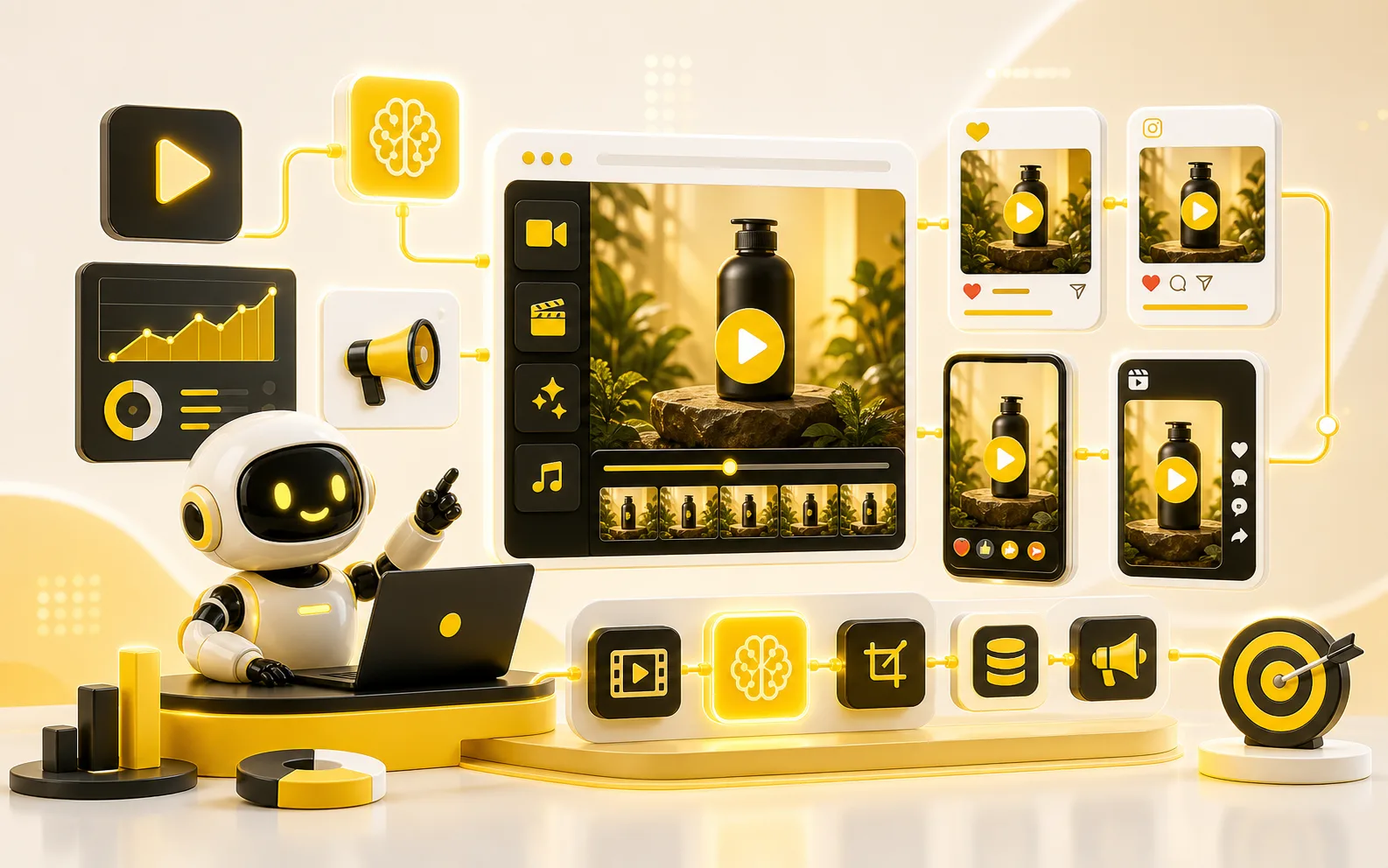 AI-generated marketing and advertising videos