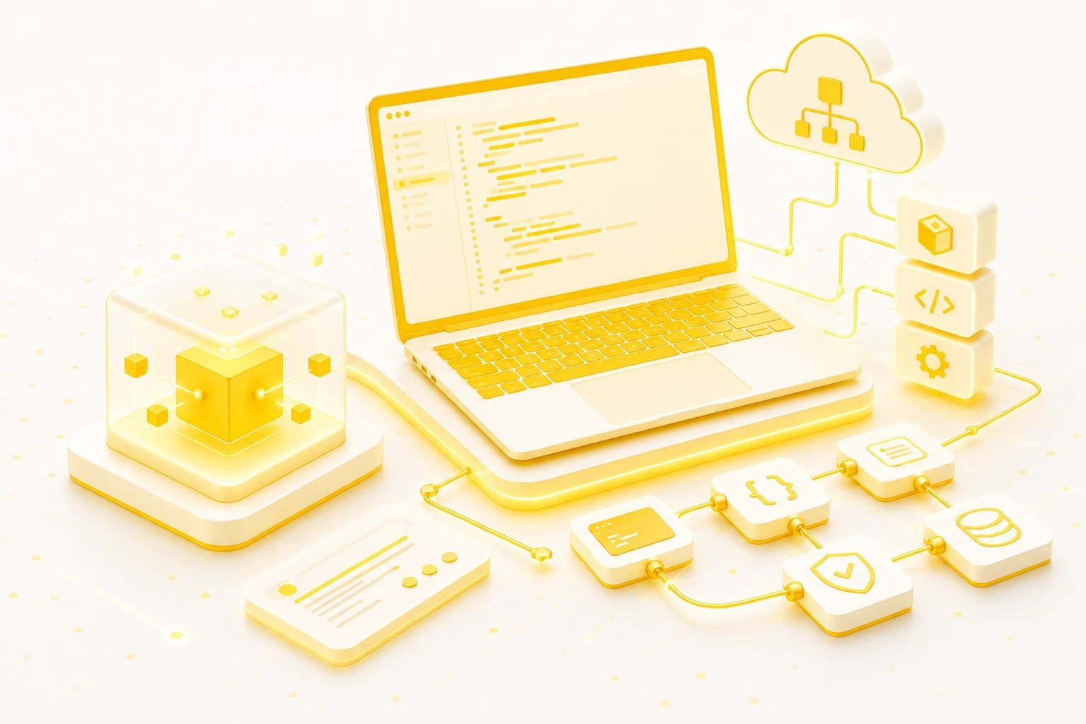 Developer API integration illustration